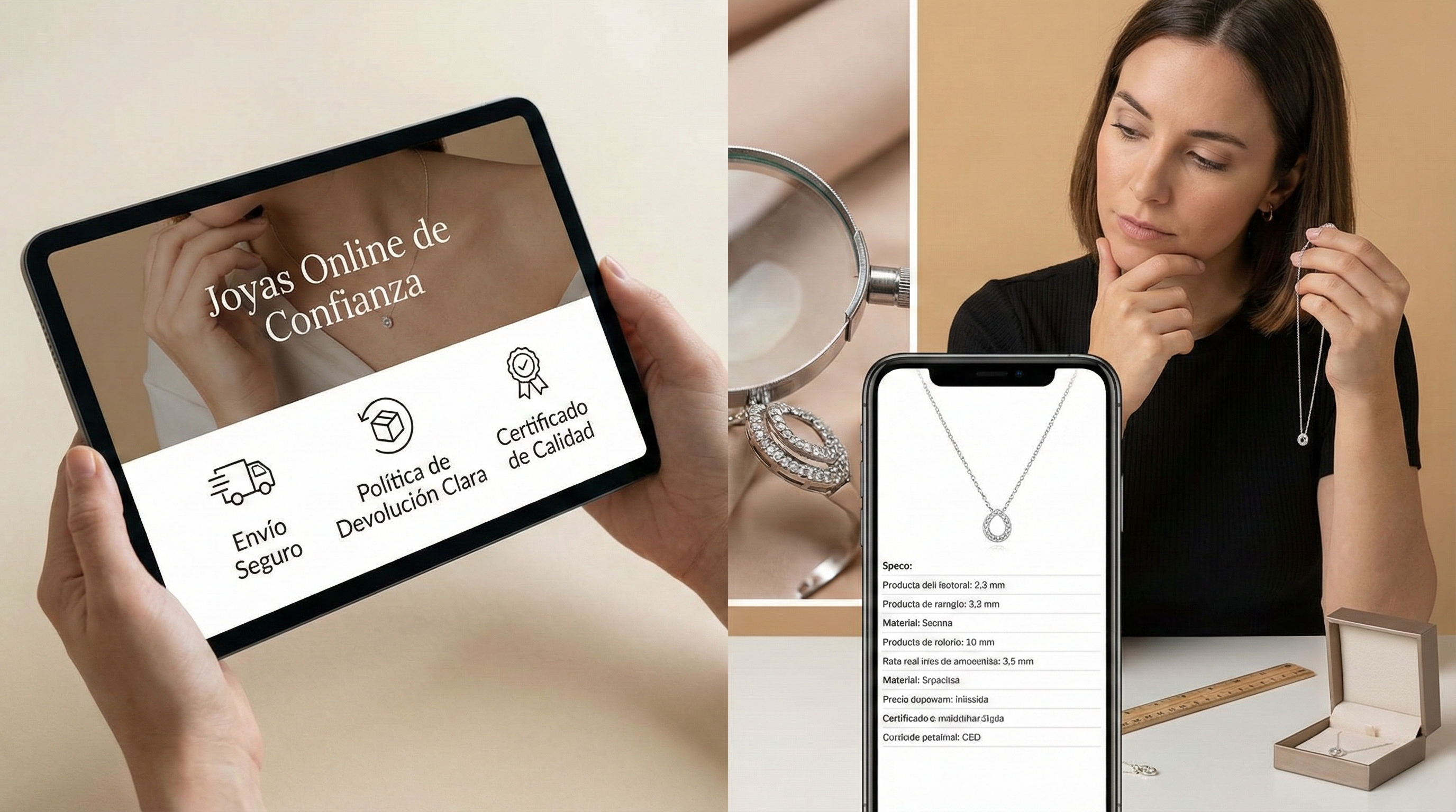 Cómo comprar joyas online con confianza: señales de calidad, políticas y detalles que importan