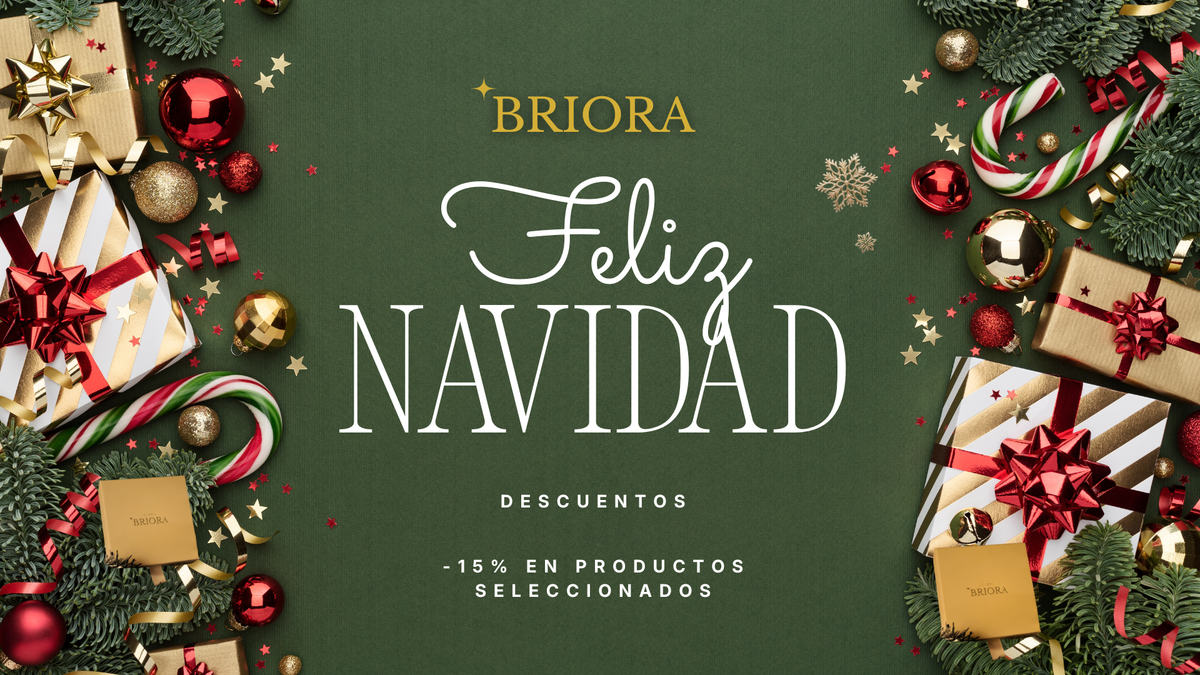 Colección Navidad 2025 en BRIORA: joyas seleccionadas con 15% de descuento para brillar sin complicarte