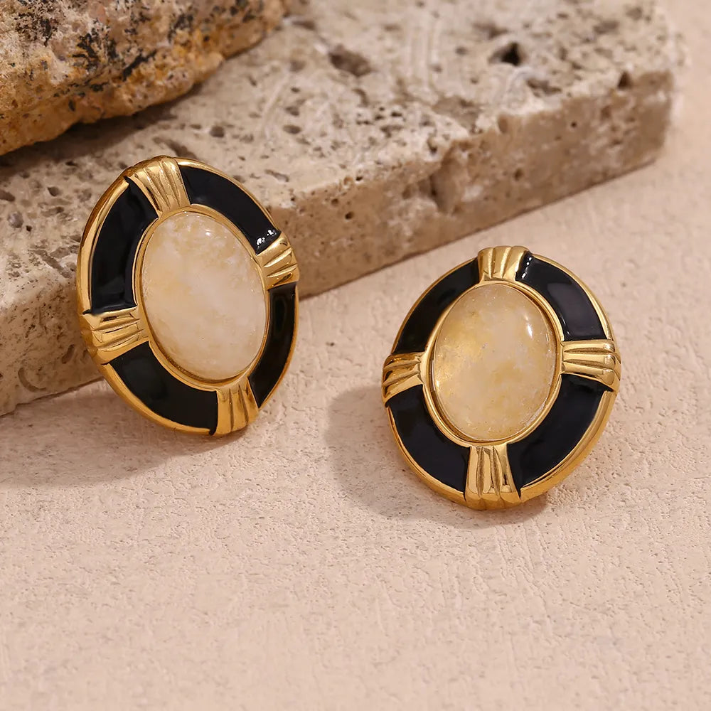 Pendientes Solenne Noir