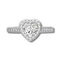 Anillo Antonina Moissanita Corazón 1.0CT