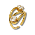 Anillo Destello Doble