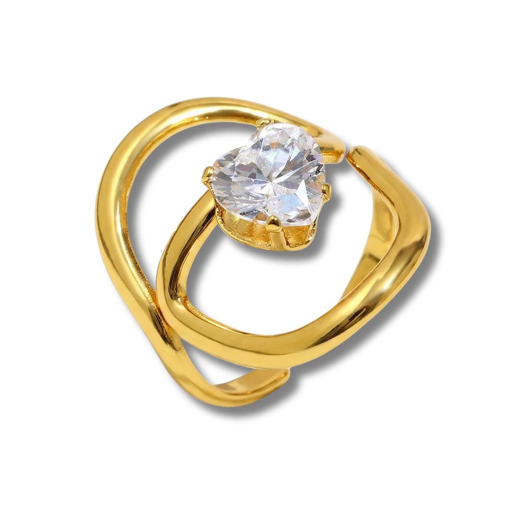 Anillo Destello Solitario