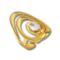 Anillo Halo Zircon