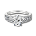 Anillo Juno Moissanita Oval 2.0CT