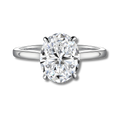 Anillo Minerva Moissanita Oval 3.0CT