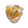 Anillo Pétalos Bicolor