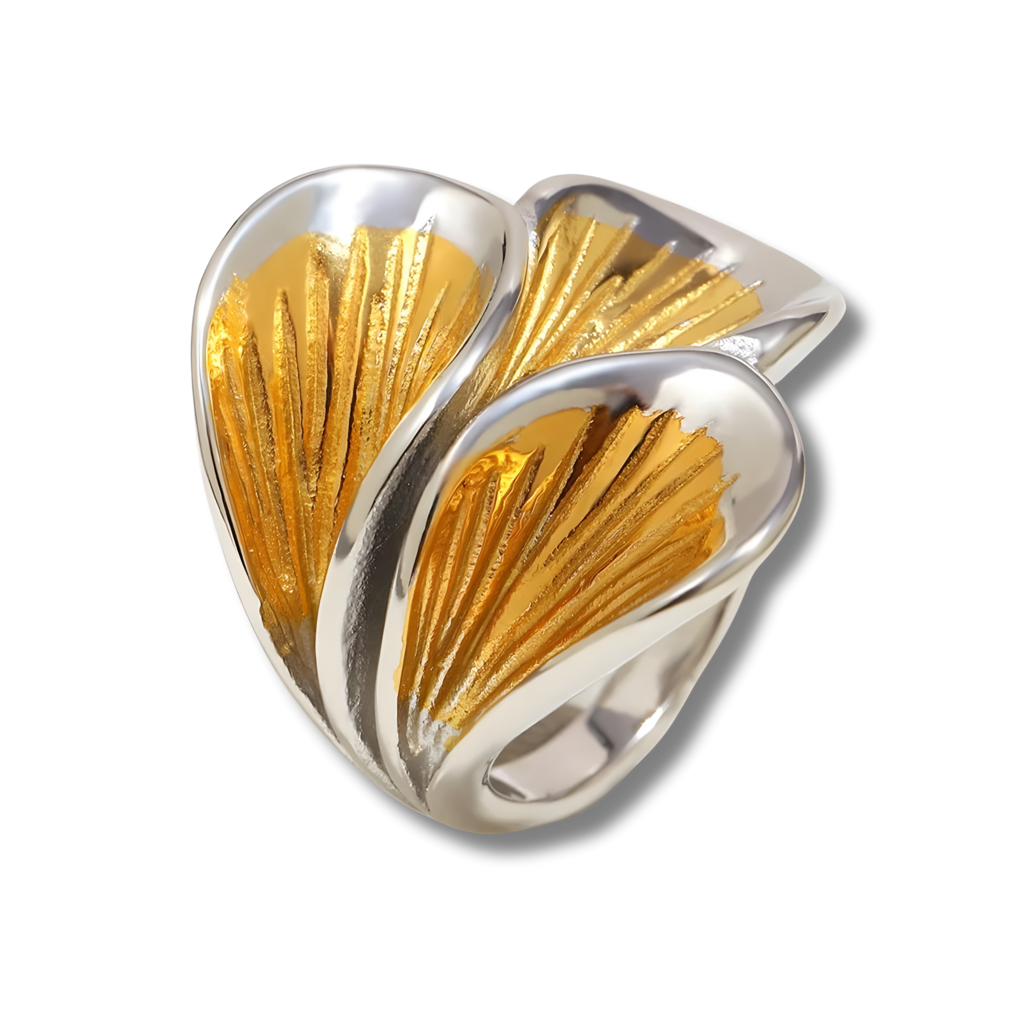 Anillo Pétalos Bicolor