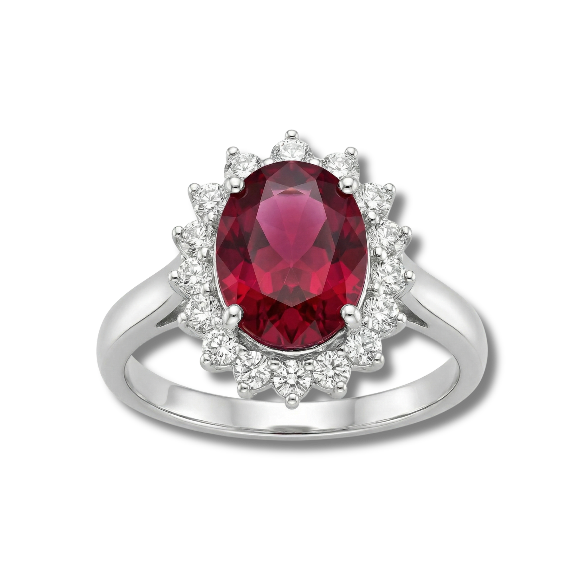 Anillo Rodolita Granate