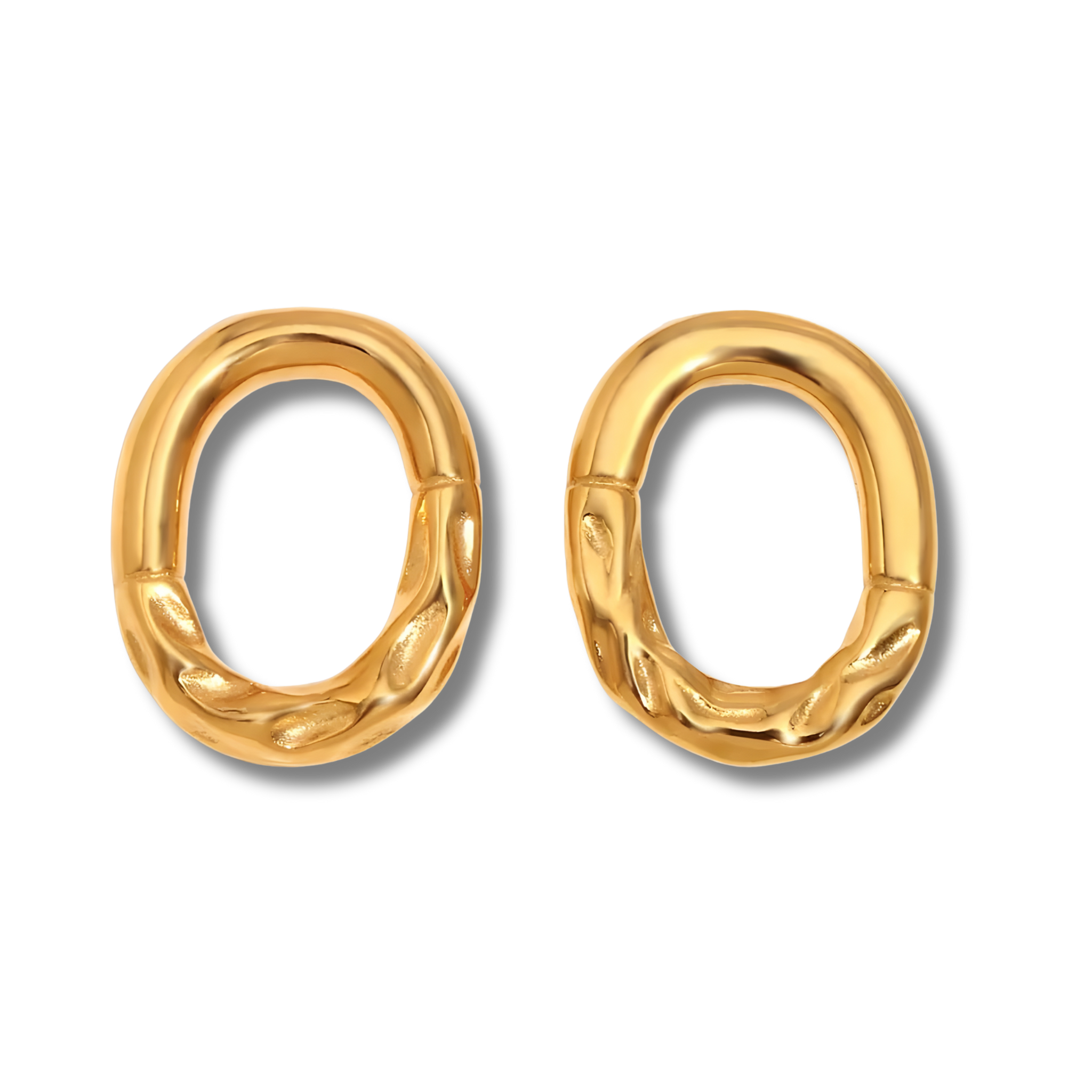 Aros Óvalo Gold