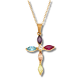 Collar Cruz Aurora Multicolor