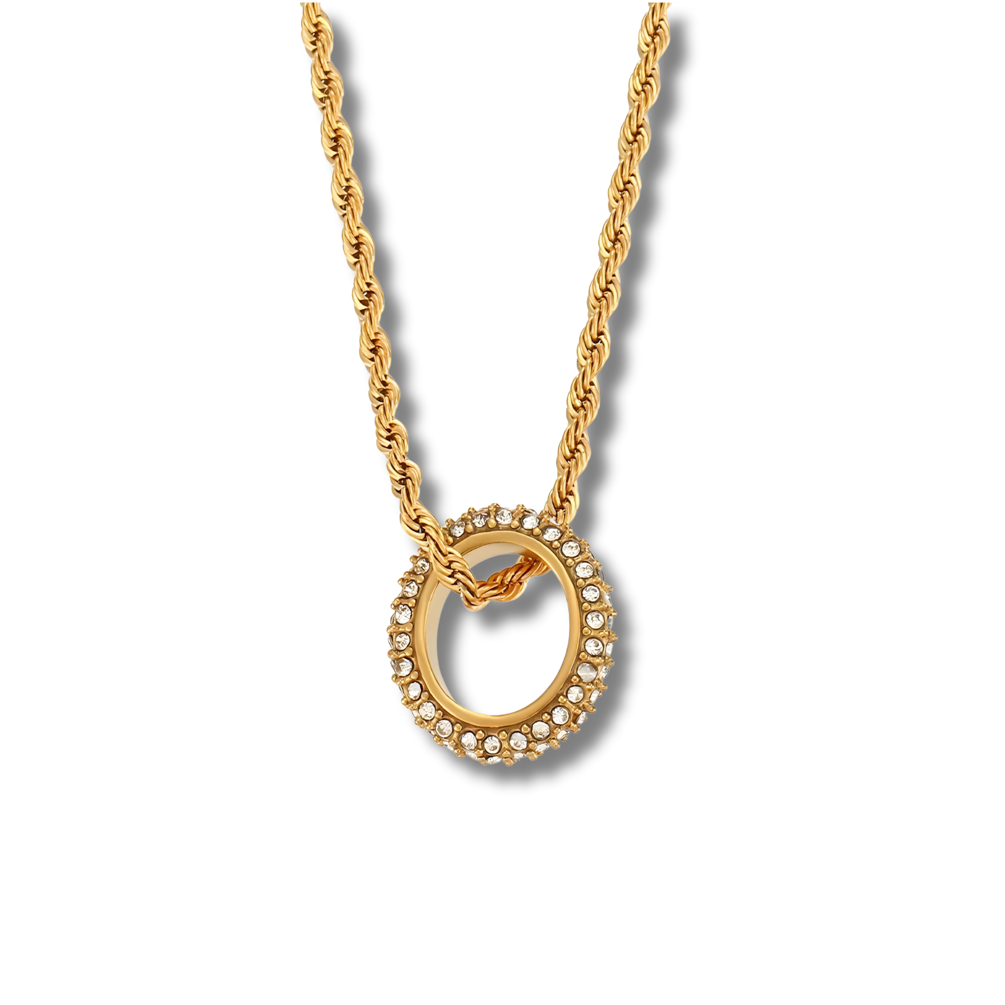 Collar Halo Trenzado