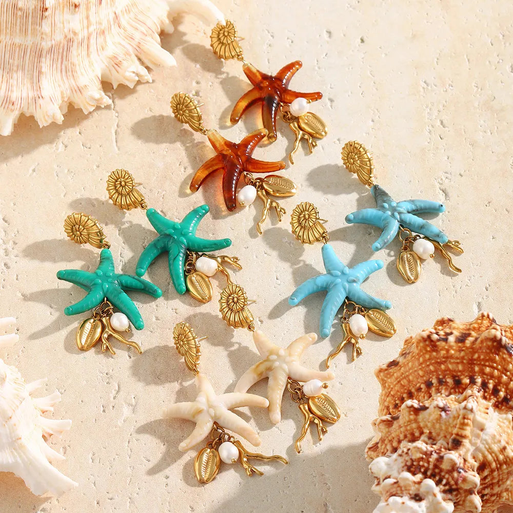 Pendientes Mare Stella Marfil