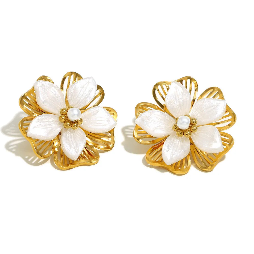 Pendientes Alba Flor