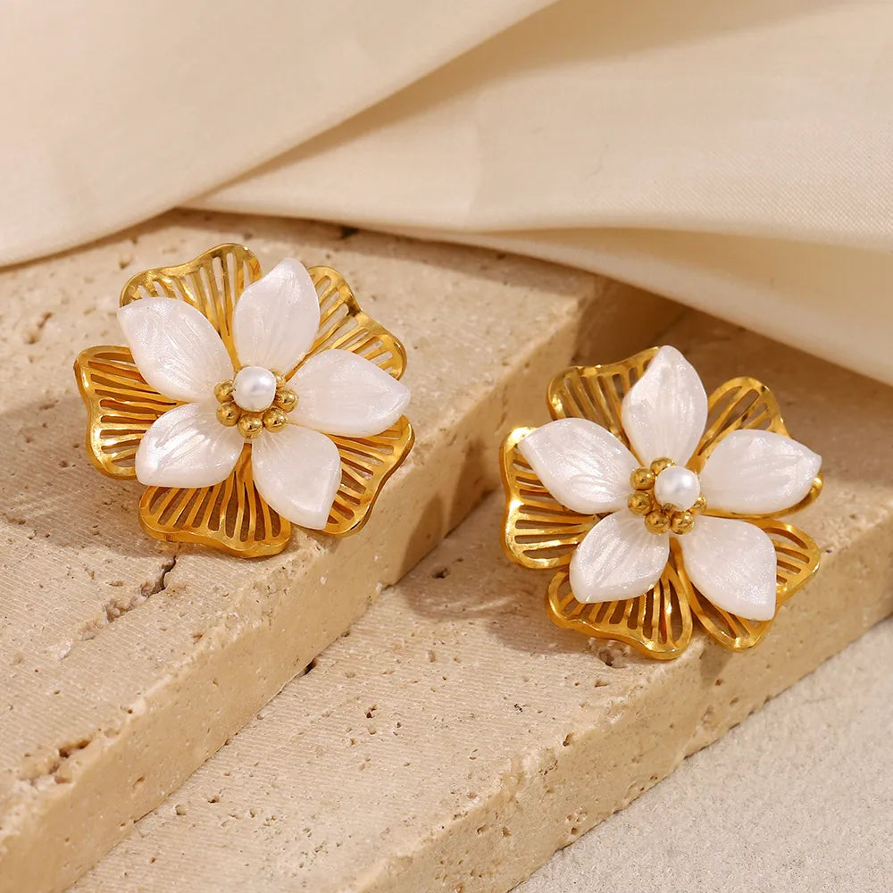 Pendientes Alba Flor