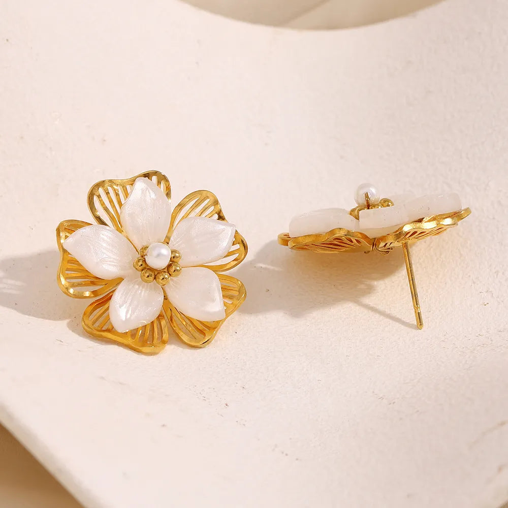Pendientes Alba Flor