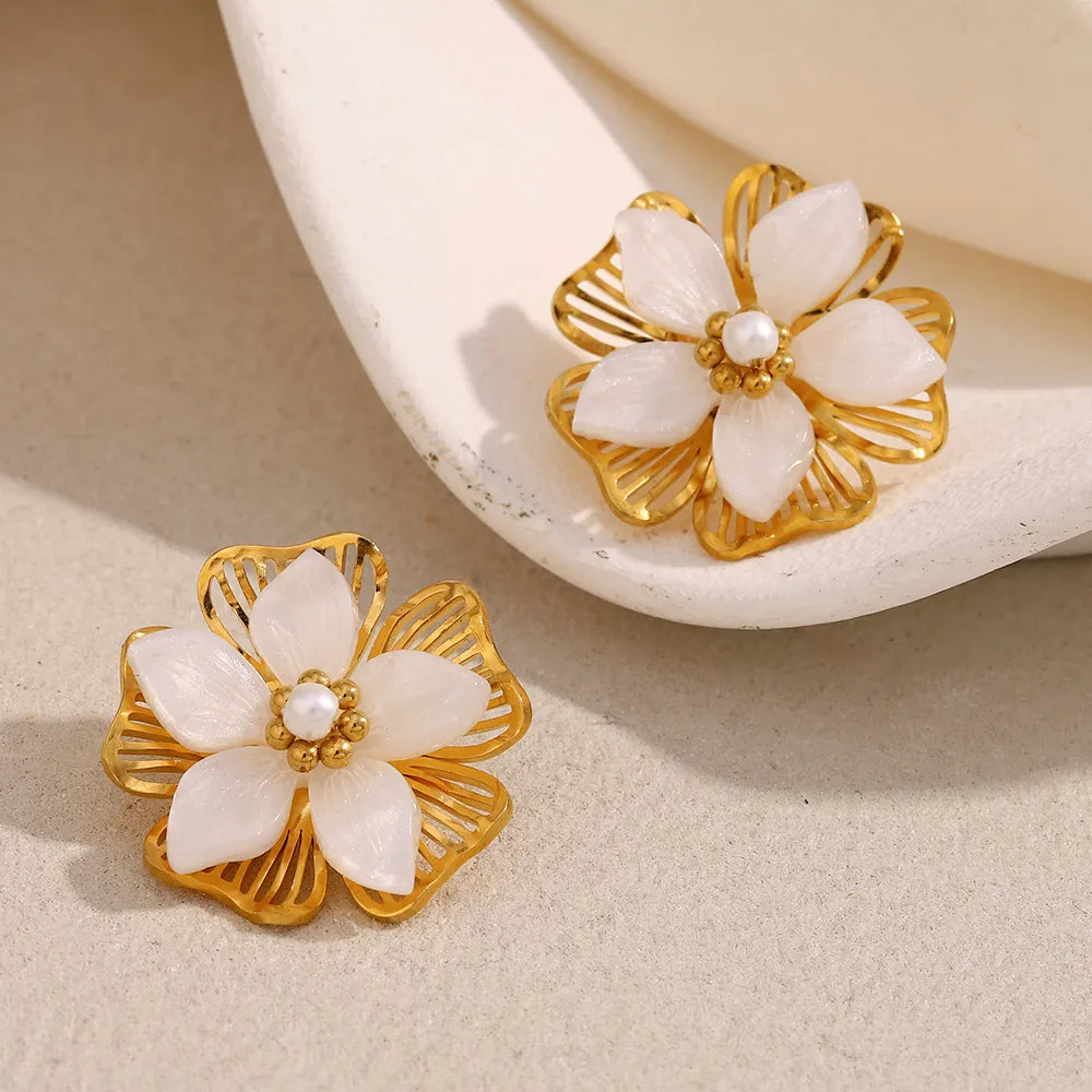 Pendientes Alba Flor