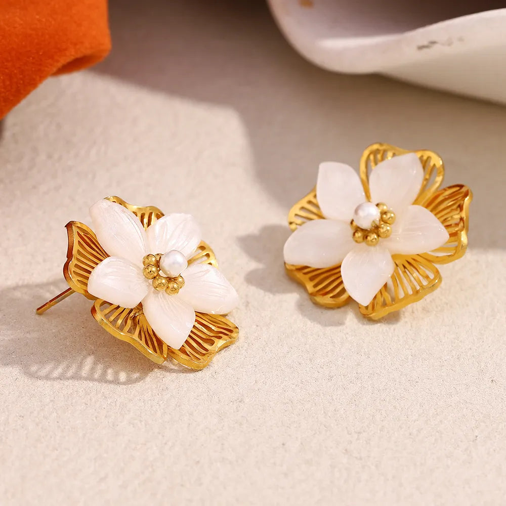 Pendientes Alba Flor