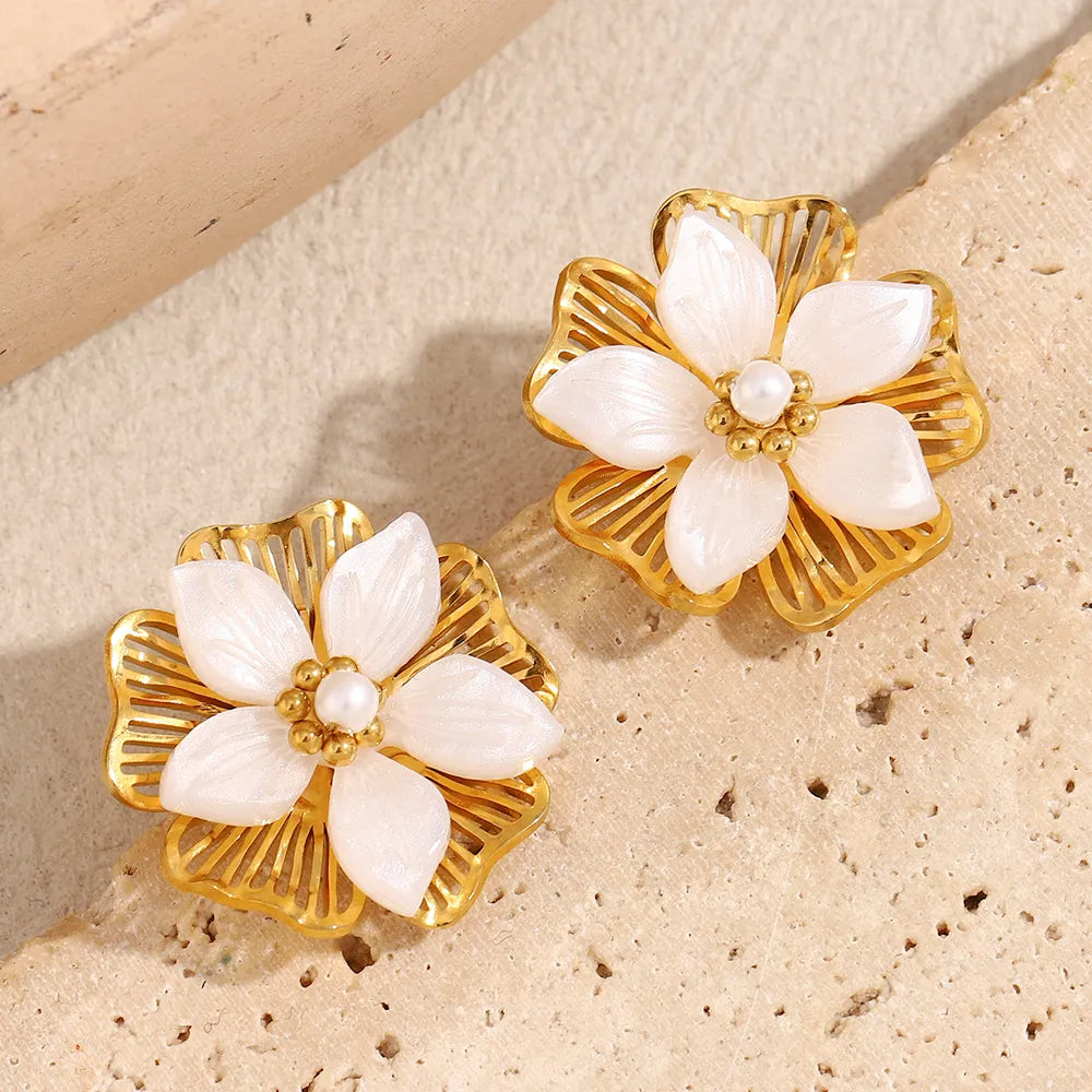 Pendientes Alba Flor