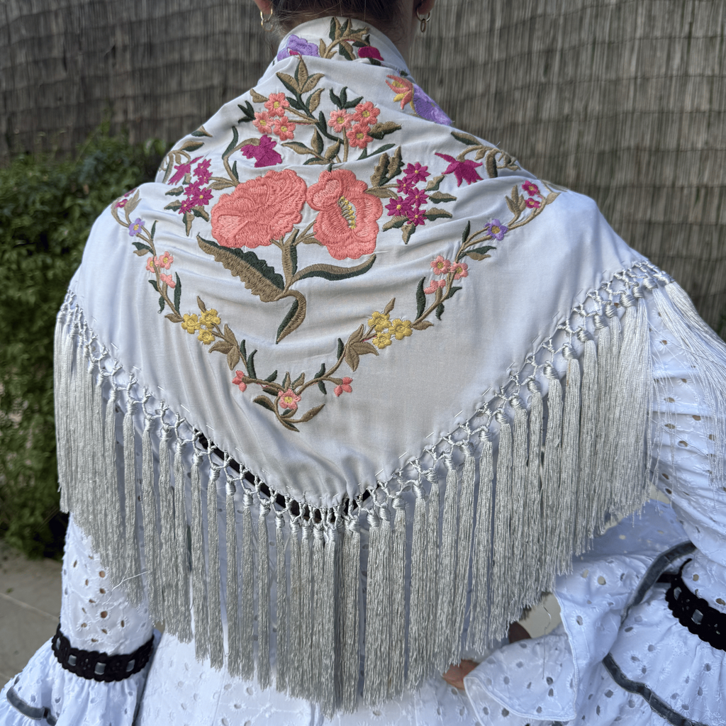 Mantón Caña Gris
