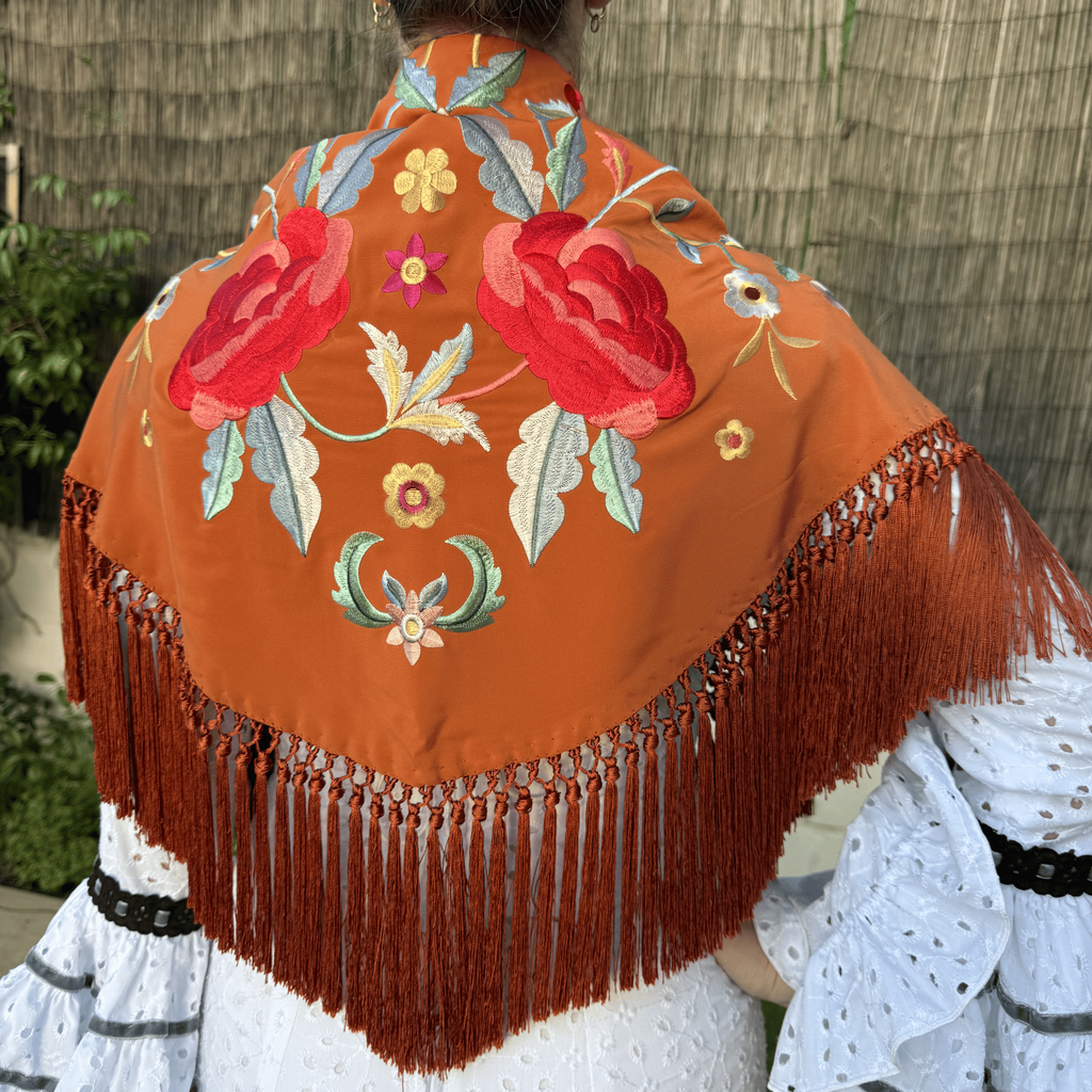 Mantón Soleá Caldero