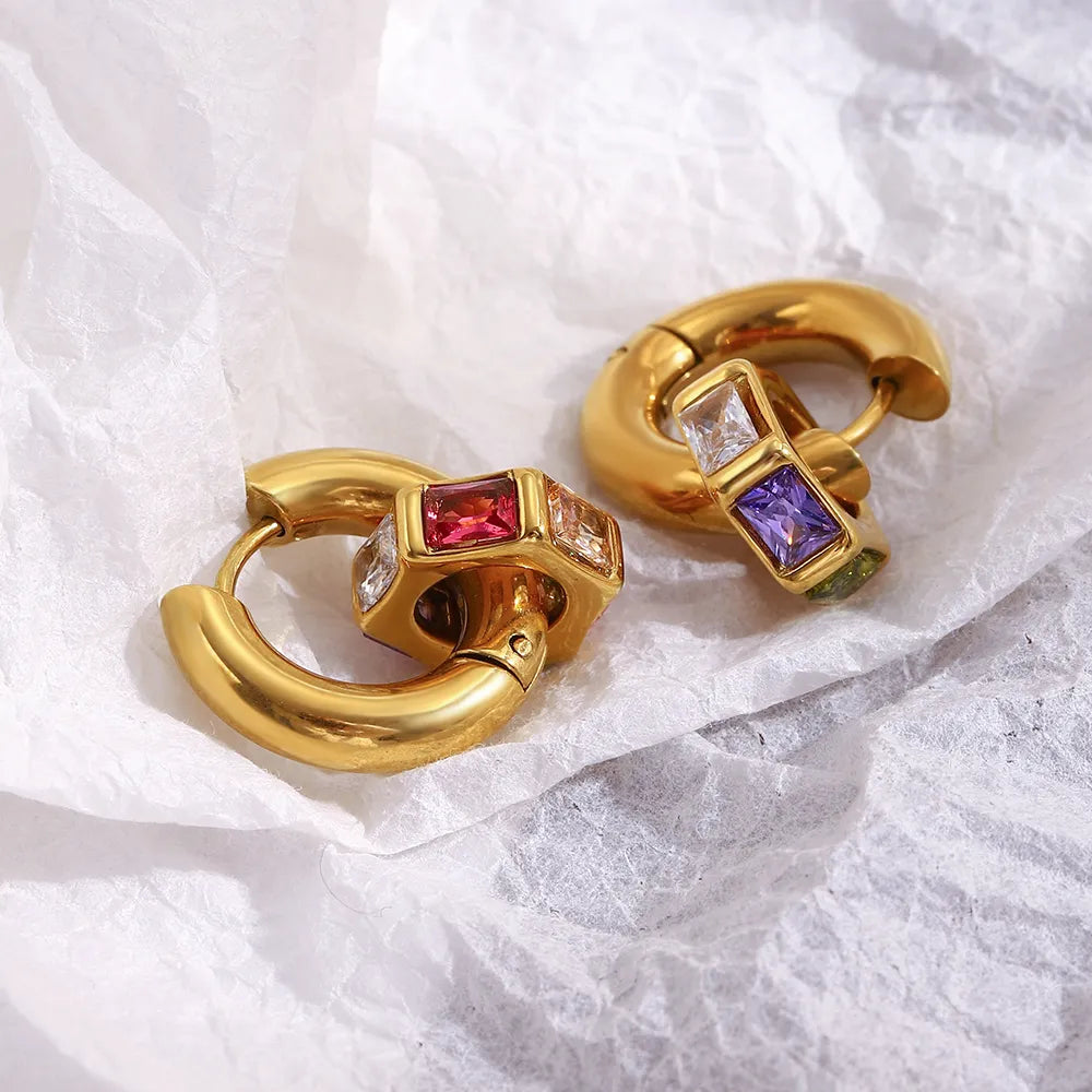 Pendientes Prisma Doré