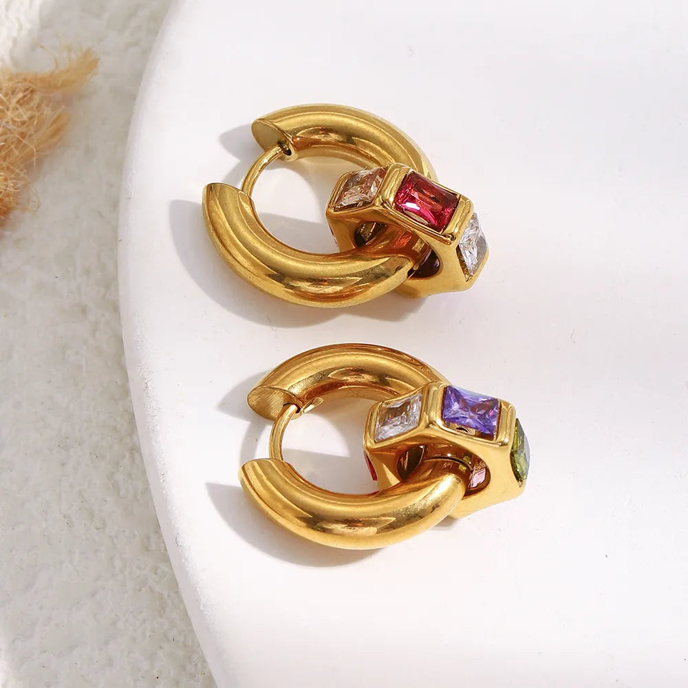 Pendientes Prisma Doré