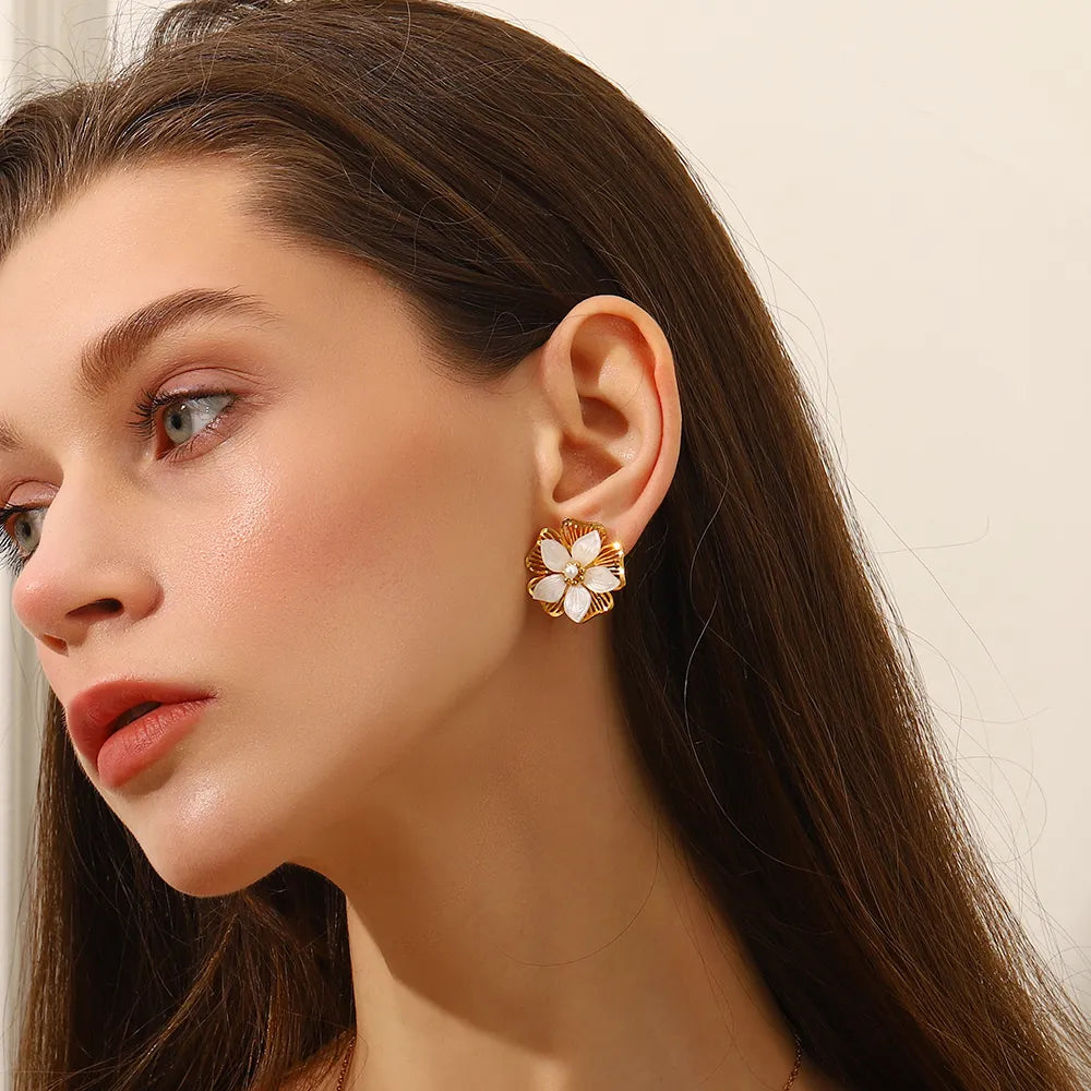 Pendientes Alba Flor