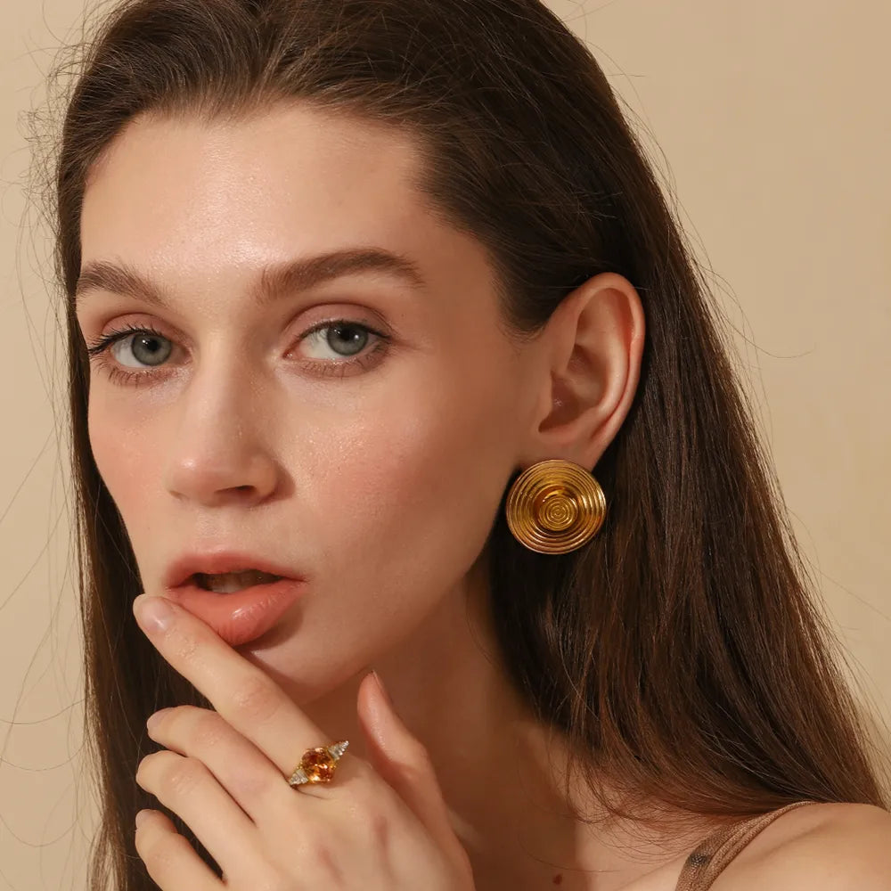 Pendientes Vórtice Doré