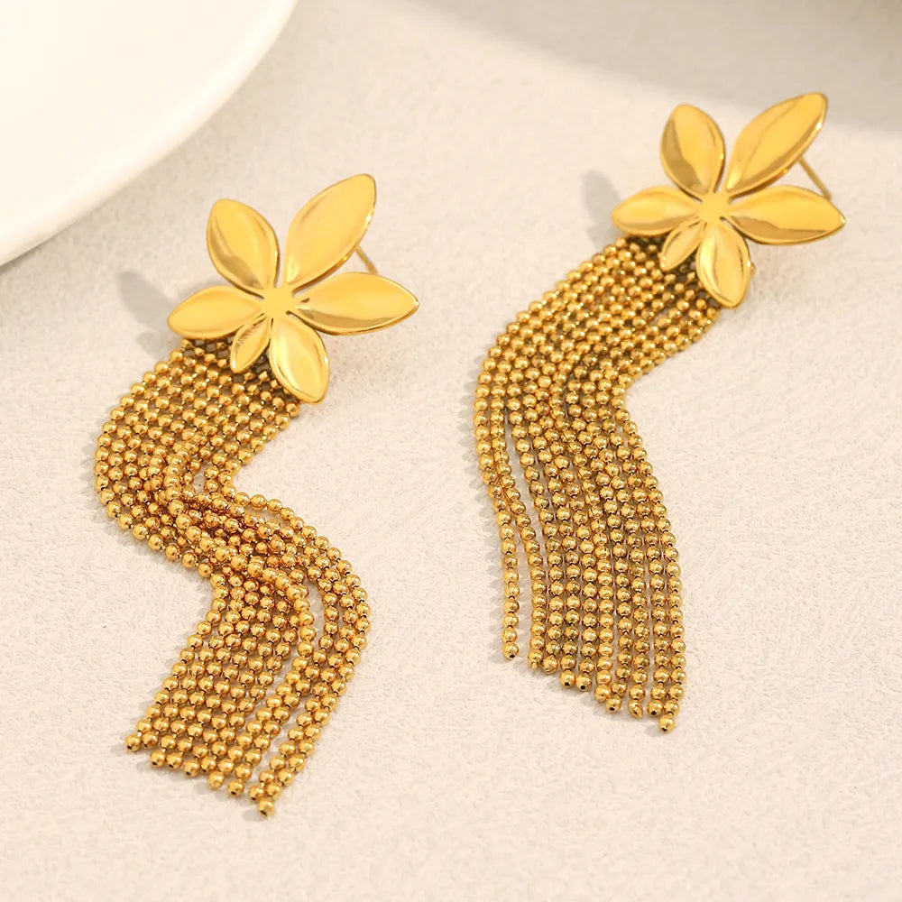 Pendientes Fleur Cascade