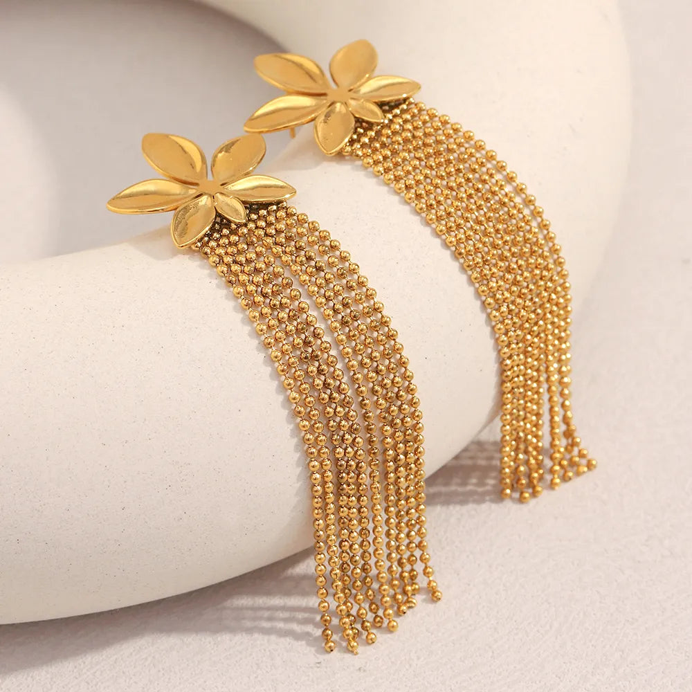 Pendientes Fleur Cascade