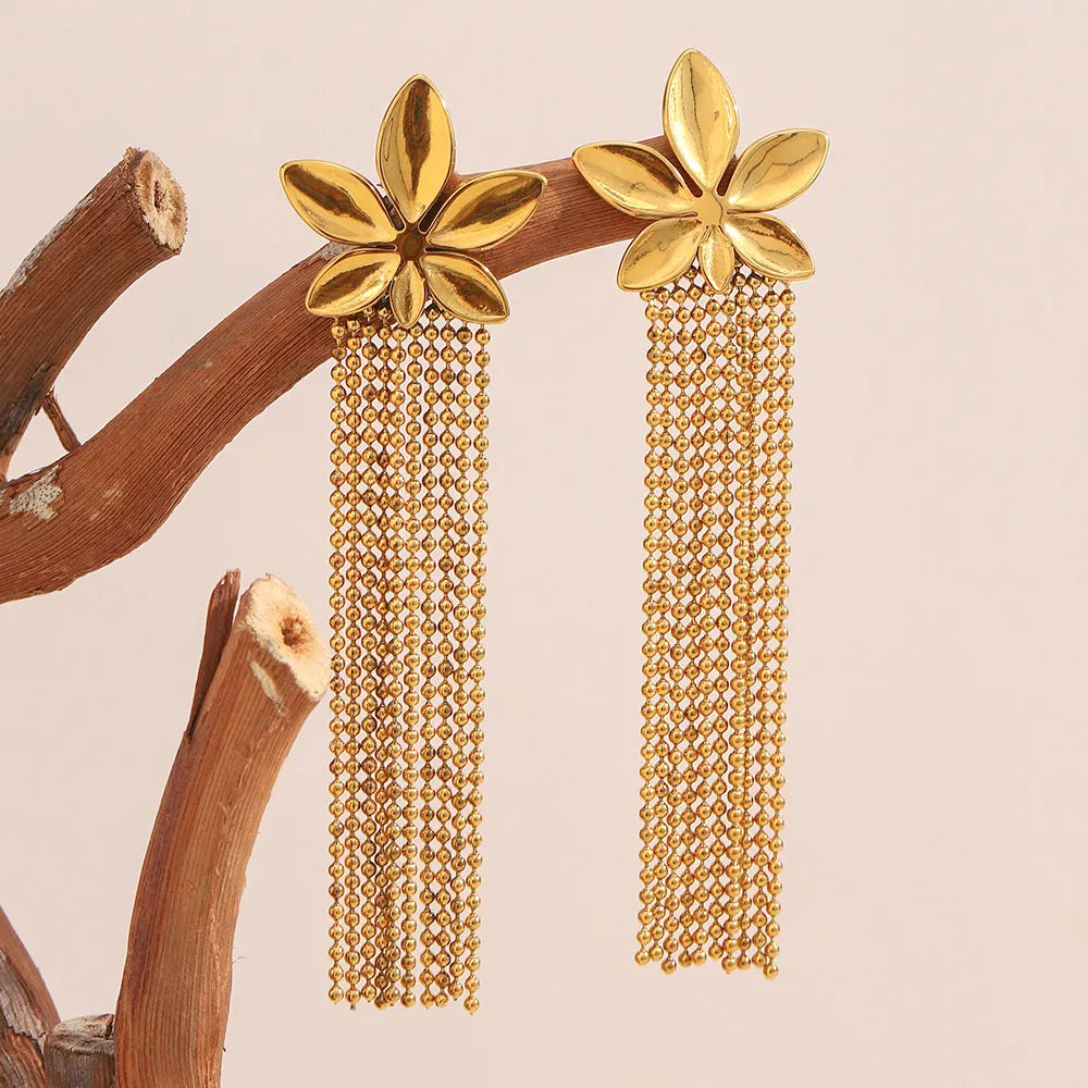 Pendientes Fleur Cascade