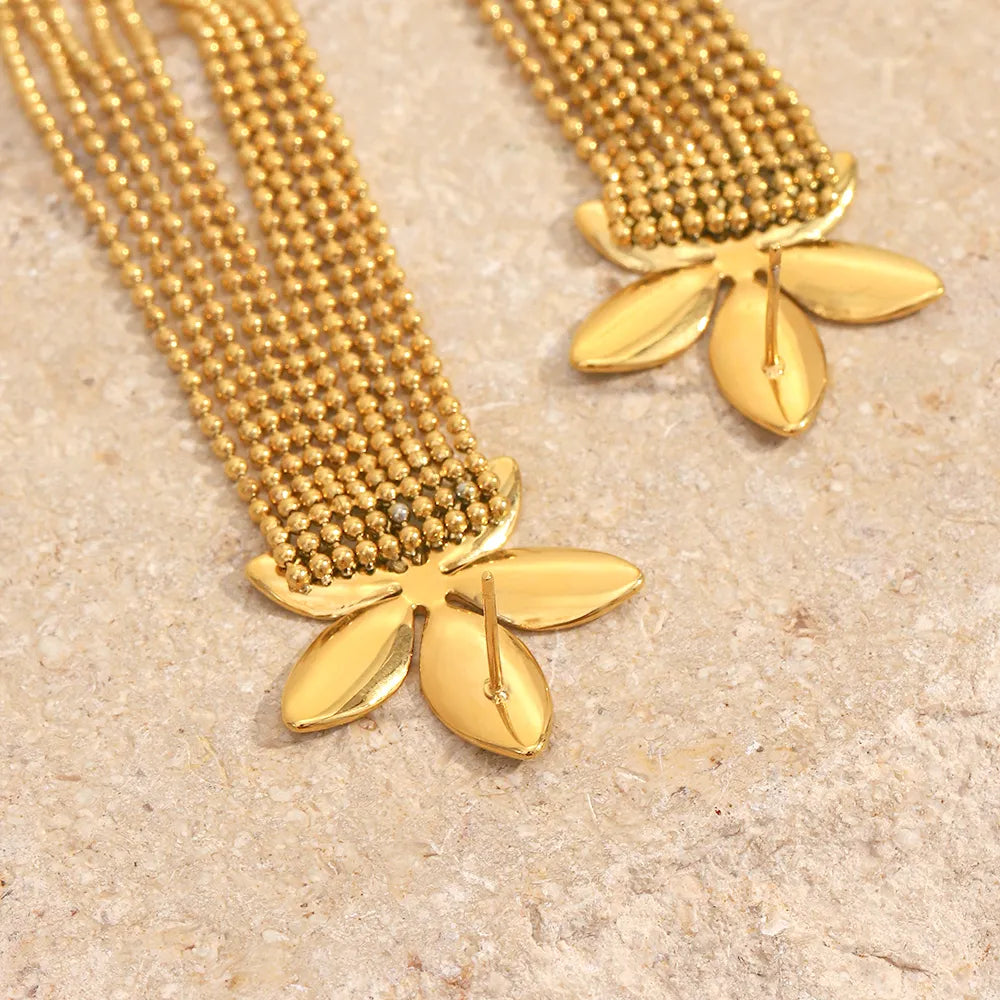 Pendientes Fleur Cascade