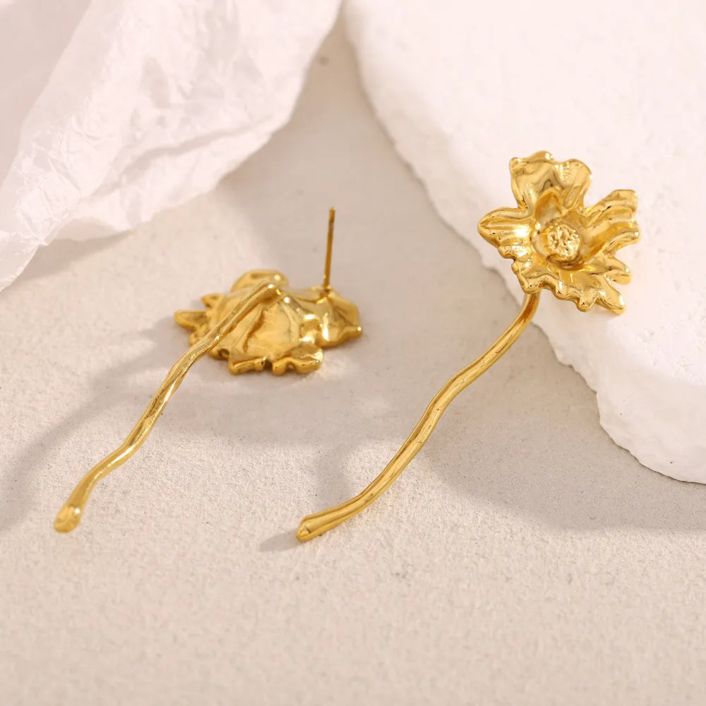 Pendientes Flor Solaire