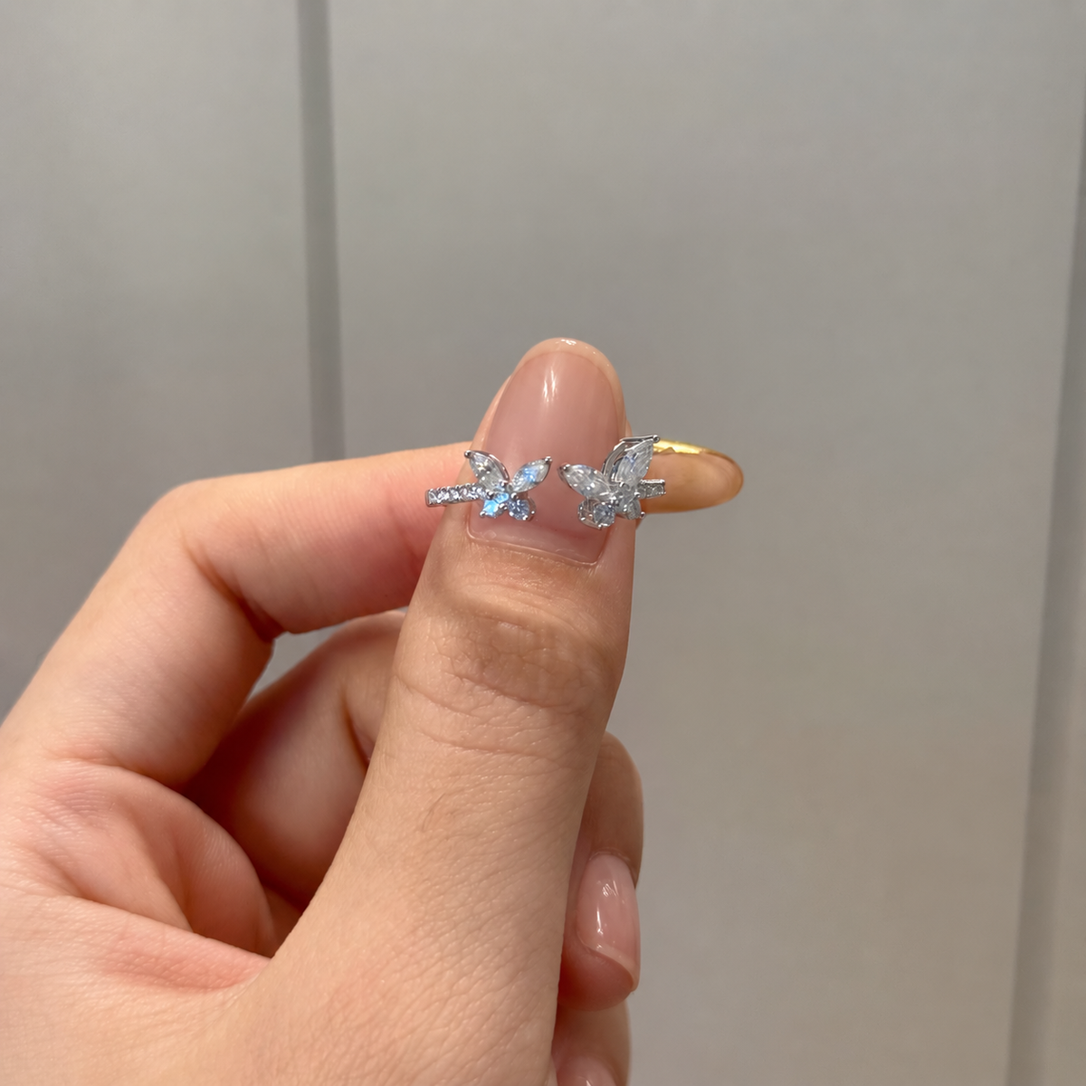Anillo Moissanita Marquesa 0.835CT