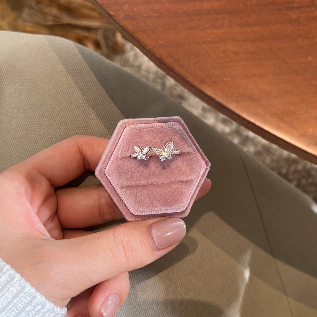 Anillo Moissanita Marquesa 0.835CT