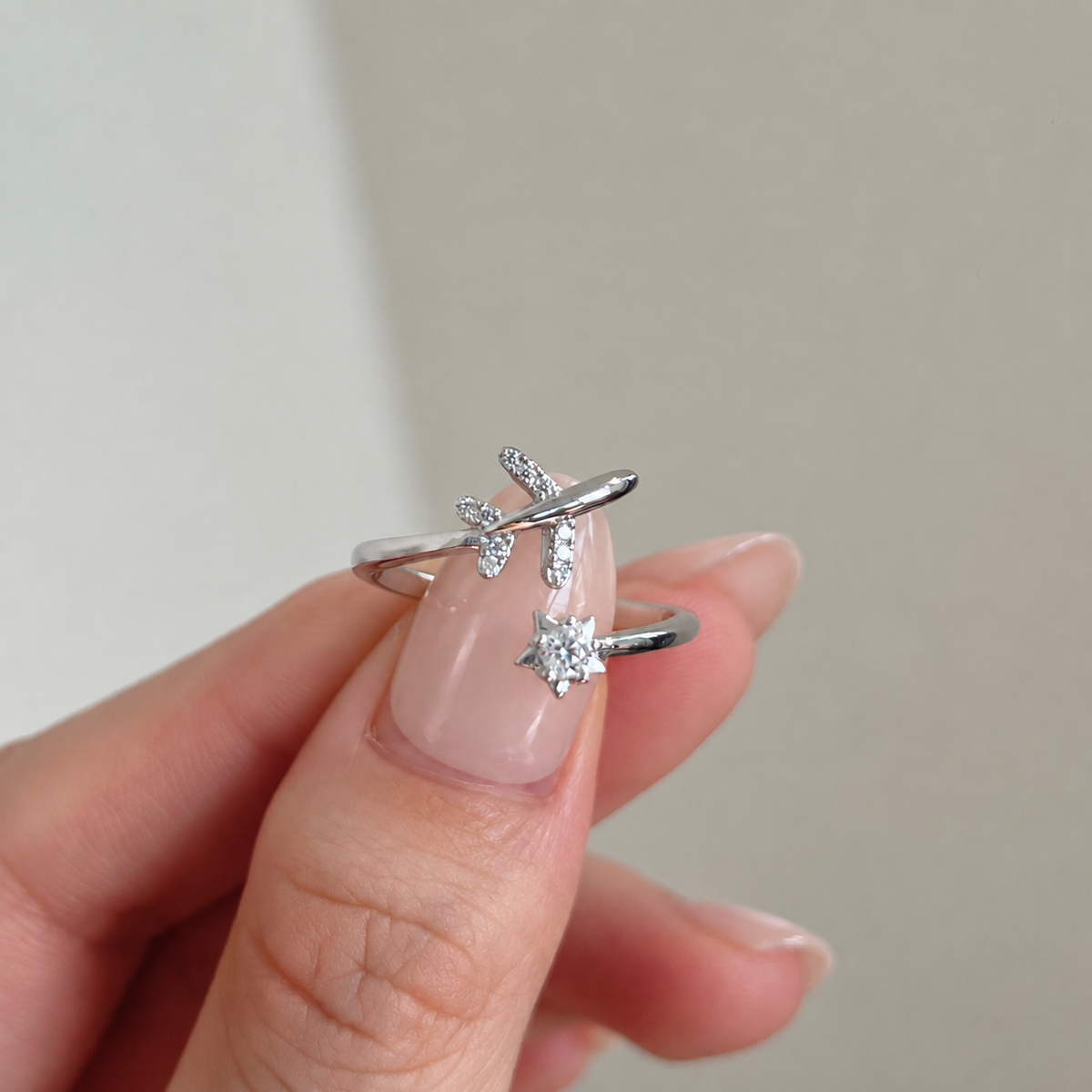 Anillo Moissanita Voyage 0.13CT