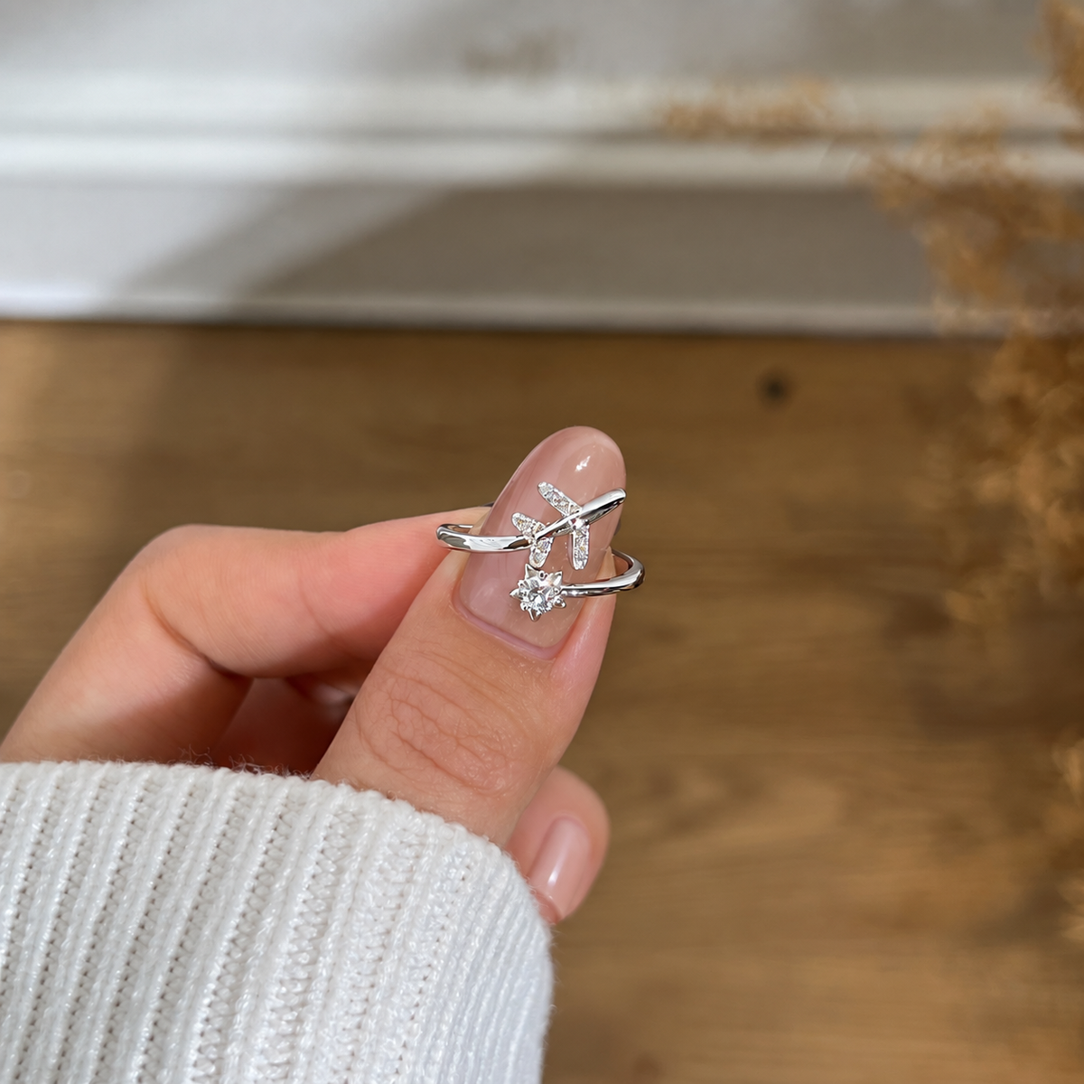 Anillo Moissanita Voyage 0.13CT