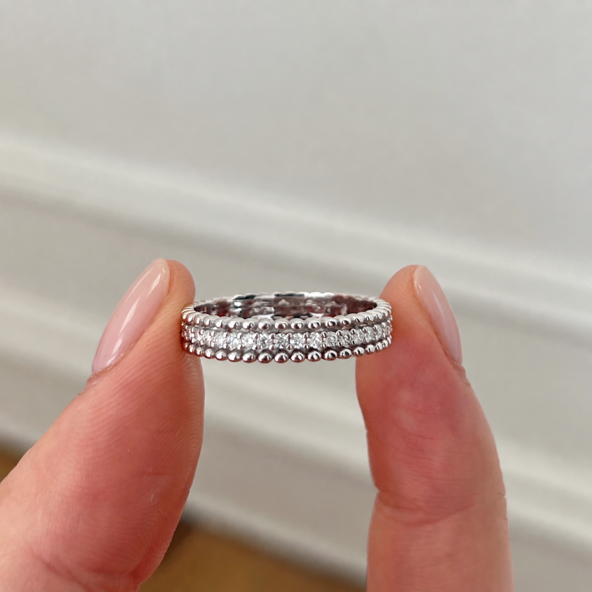 Anillo Moissanita Éternité 0.525CT