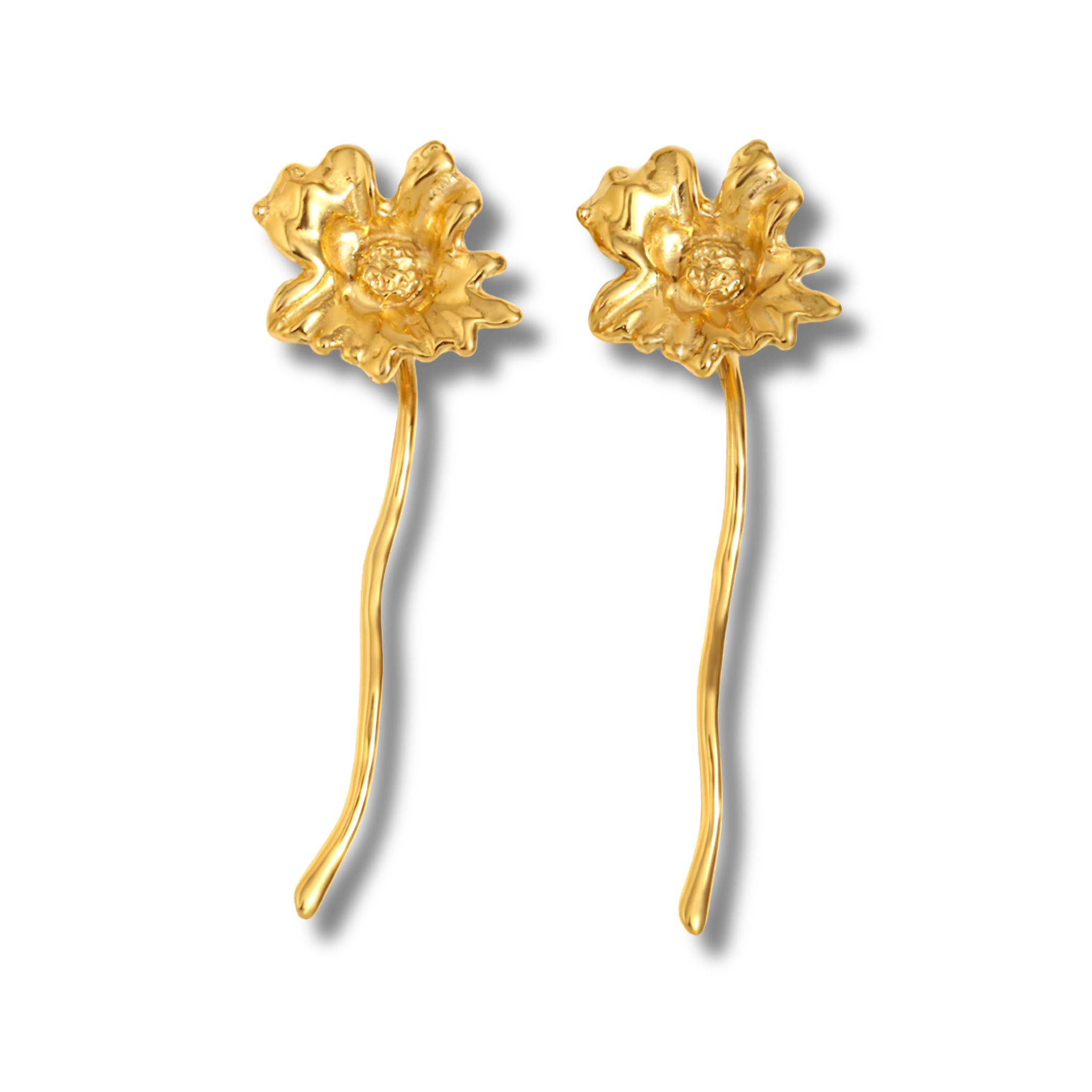 Pendientes Flor Solaire
