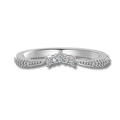 Anillo Moissanita Trío 0.12CT