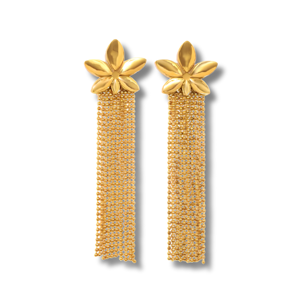 Pendientes Fleur Cascade