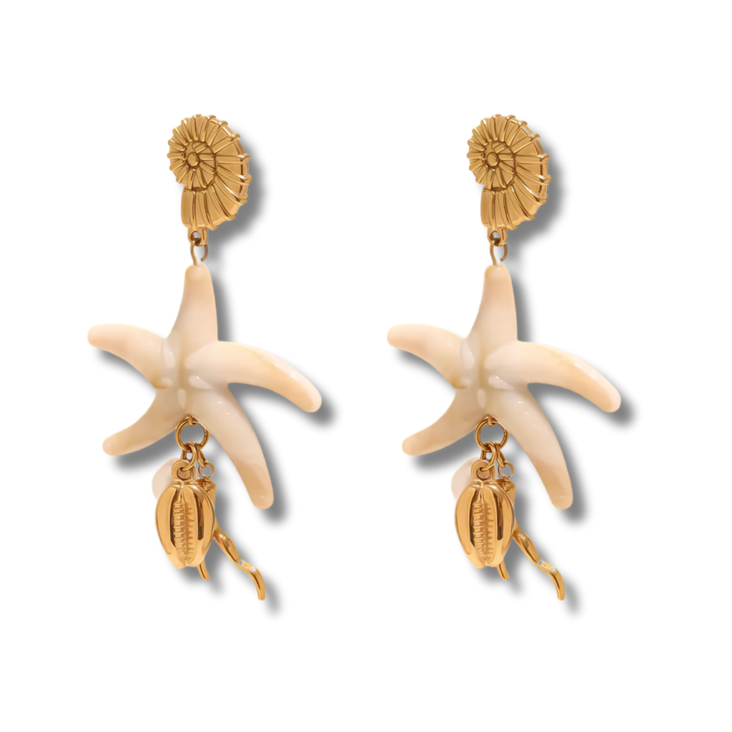 Pendientes Mare Stella Marfil