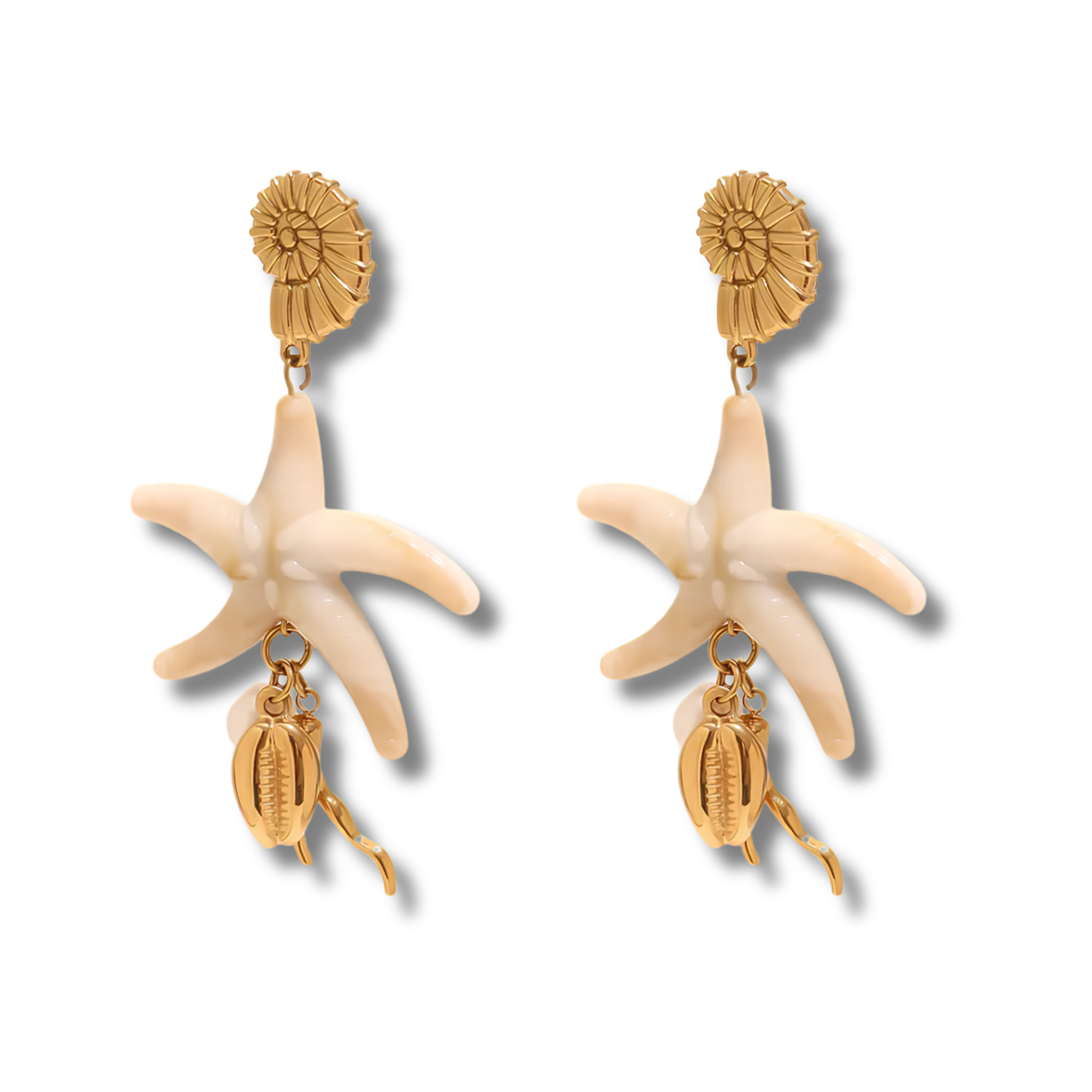Pendientes Mare Stella Marfil