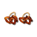 Pendientes Ámbar Tría