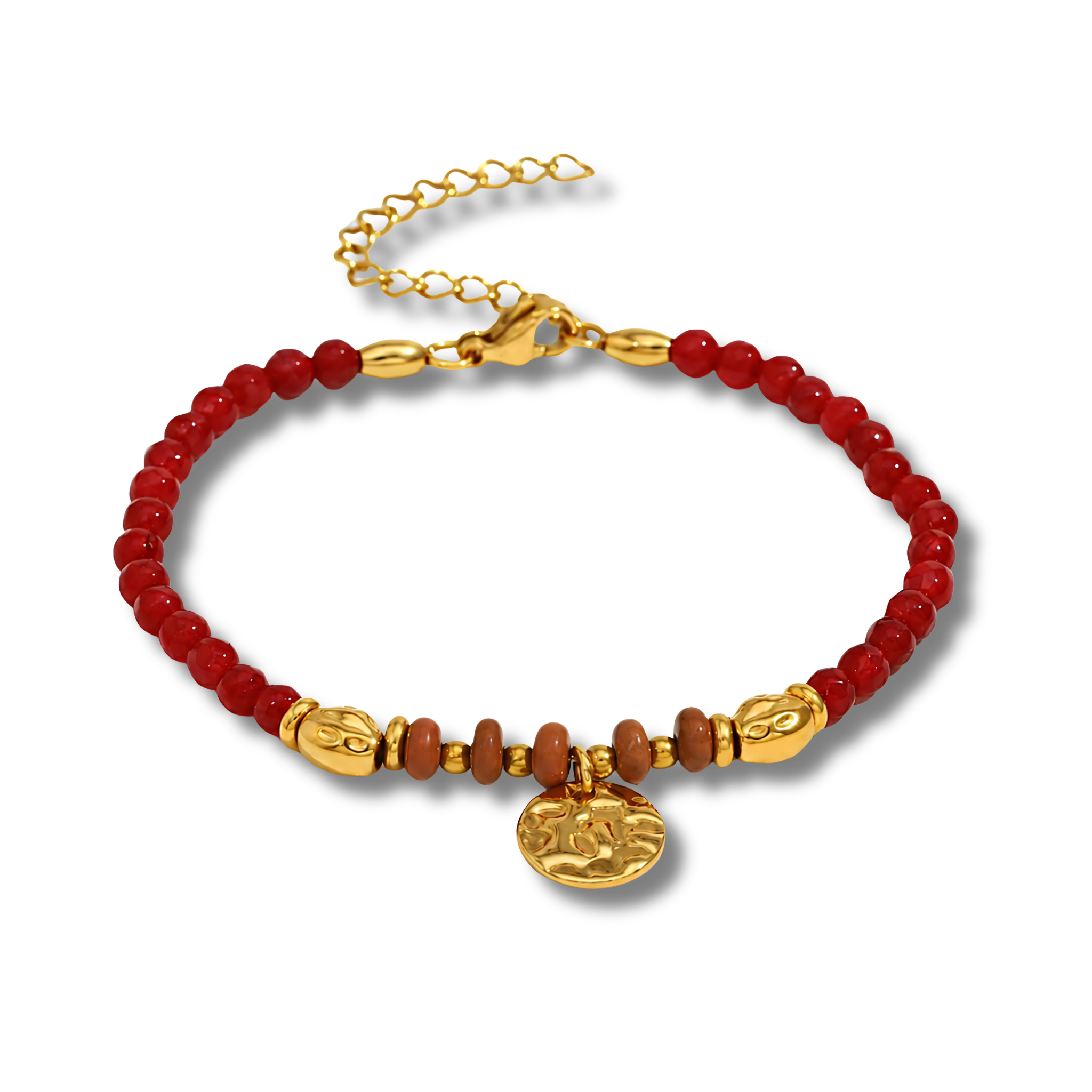 Pulsera Orbe Carmesí