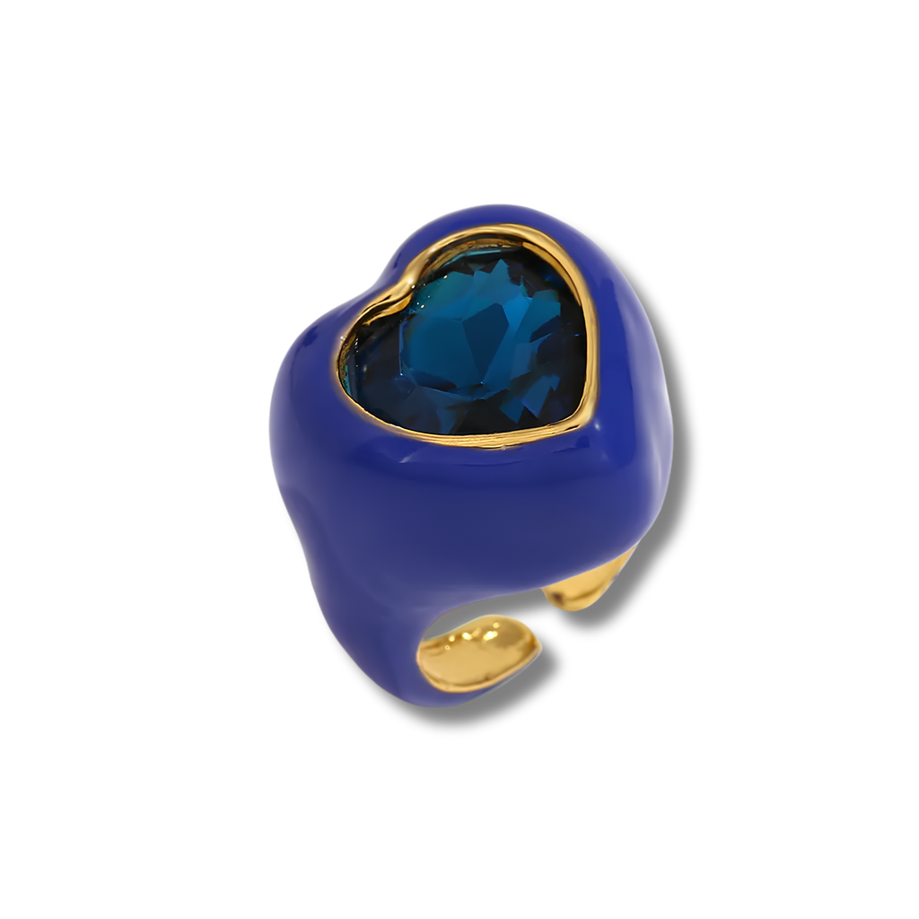 Anillo Amora Cobalto