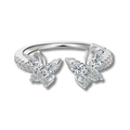Anillo Moissanita Marquesa 0.835CT