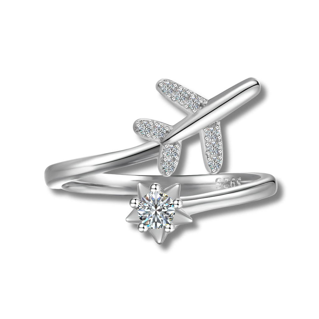 Anillo Moissanita Voyage 0.13CT