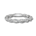 Anillo Moissanita Trenzado 0.245CT