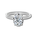 Anillo Moissanita Ovalada 2.0CT